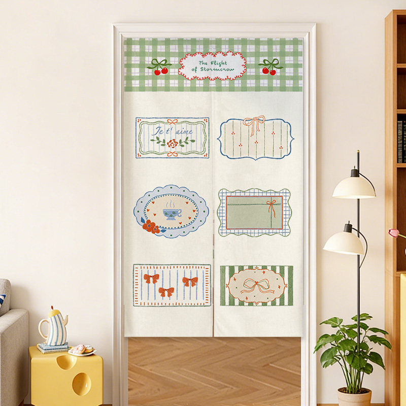 Commercial Window Printing - Cortina Noren Francesa VIKAMA con Rejilla
