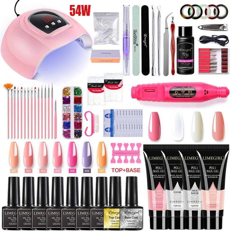 Exposure Unit Uv - Kit de extensión de uñas, esmalte