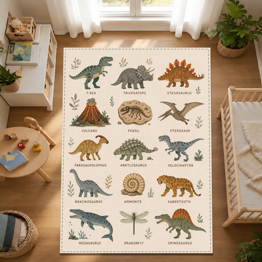 Commercial Window Printing - Alfombra grande lavable con estampado de