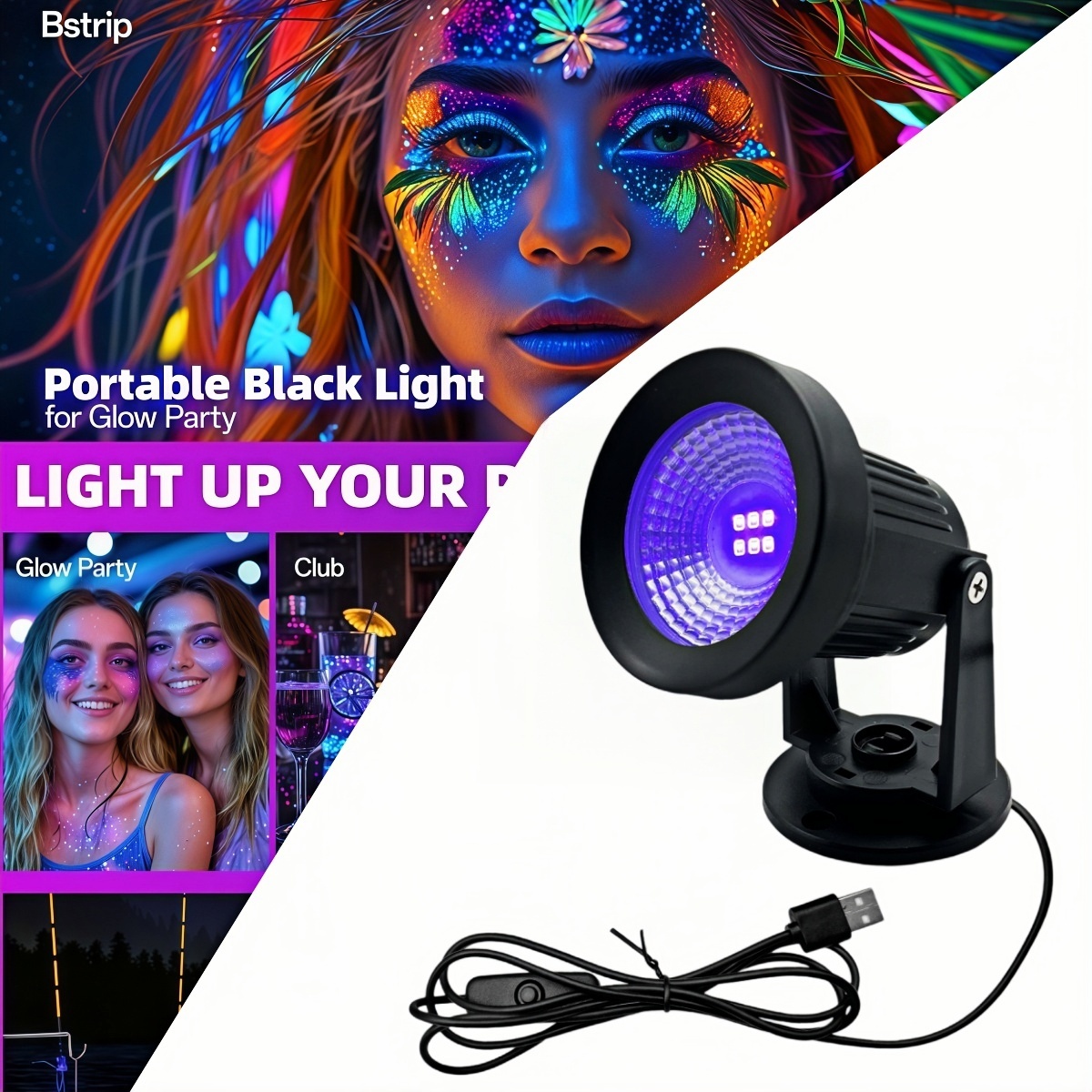 Exposure Unit Uv - Luz negra de 395nm, lámpara ultravioleta