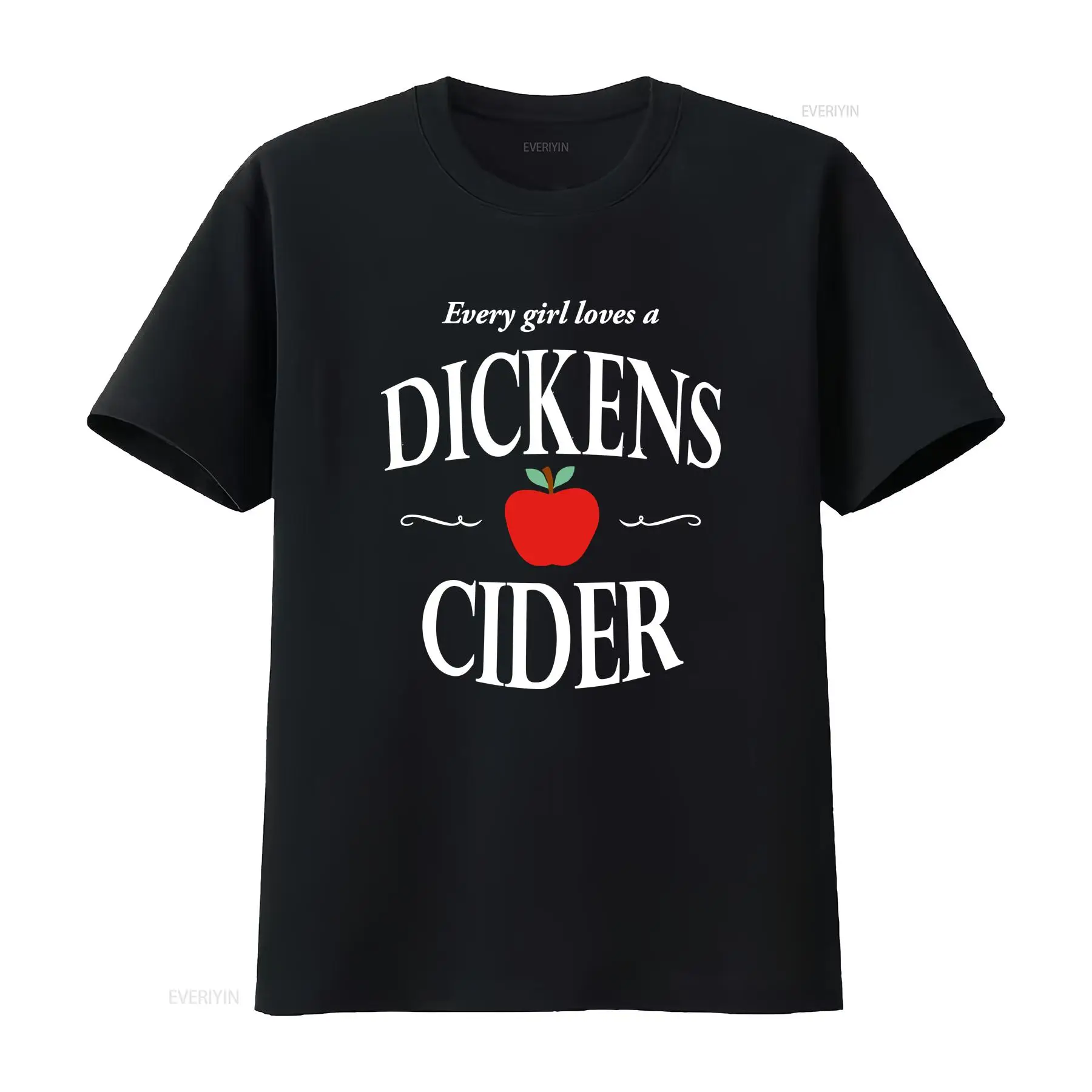 Commercial Printing Usa - Camiseta Every Girl Loves a Dickens