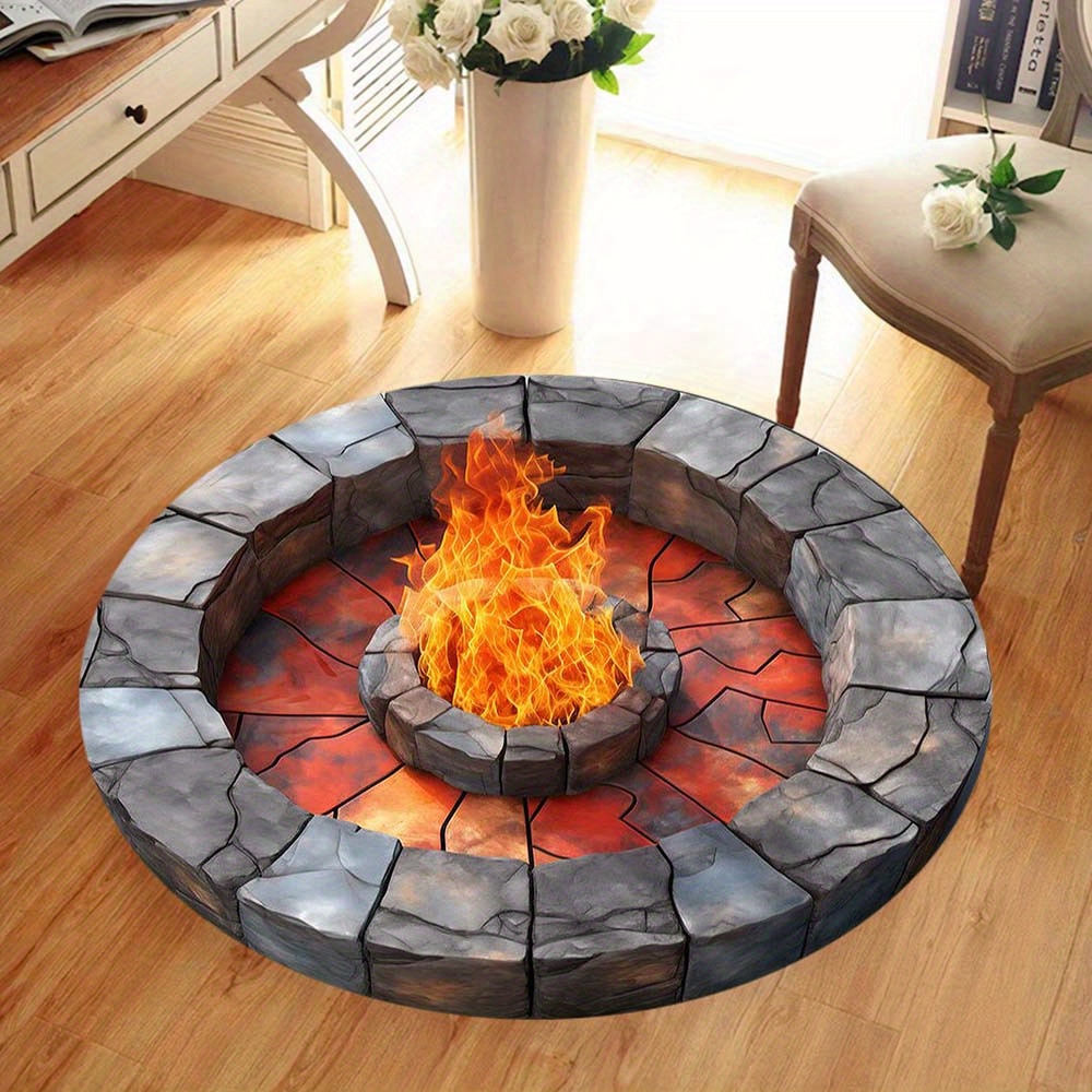 Commercial Digital Printing Machine - Acogedora alfombrilla para incendios con impresión