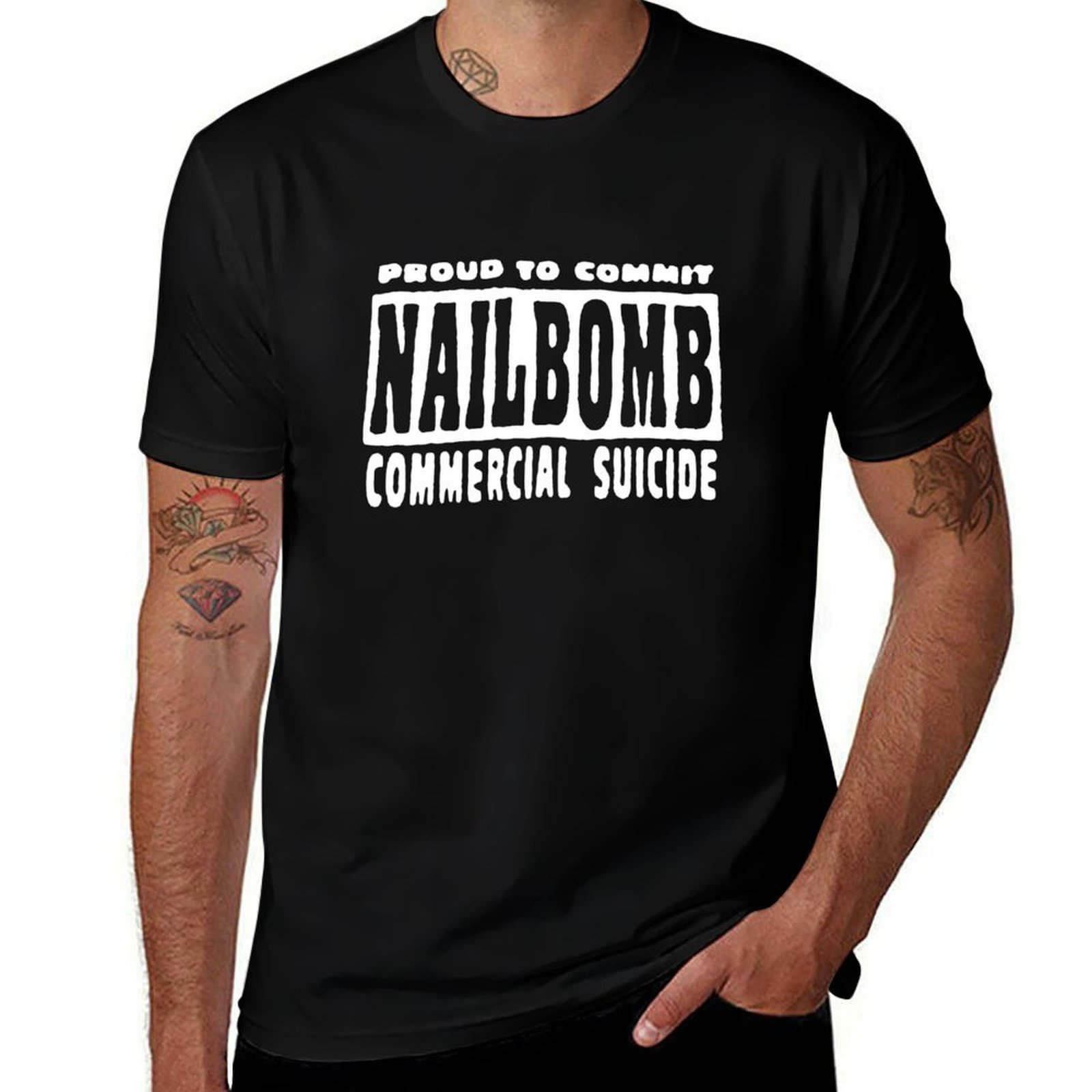 Commercial Shirt Printing - Camiseta con estampado moderno de Proud