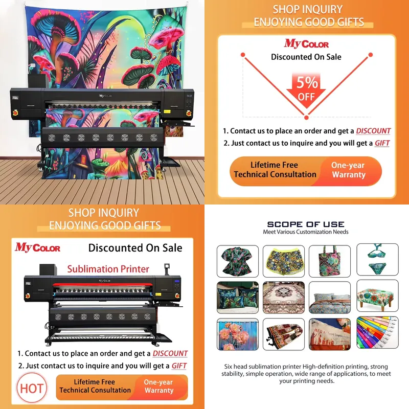Large Format Sublimation Printer - Impresora de Sublimación de Gran Formato,