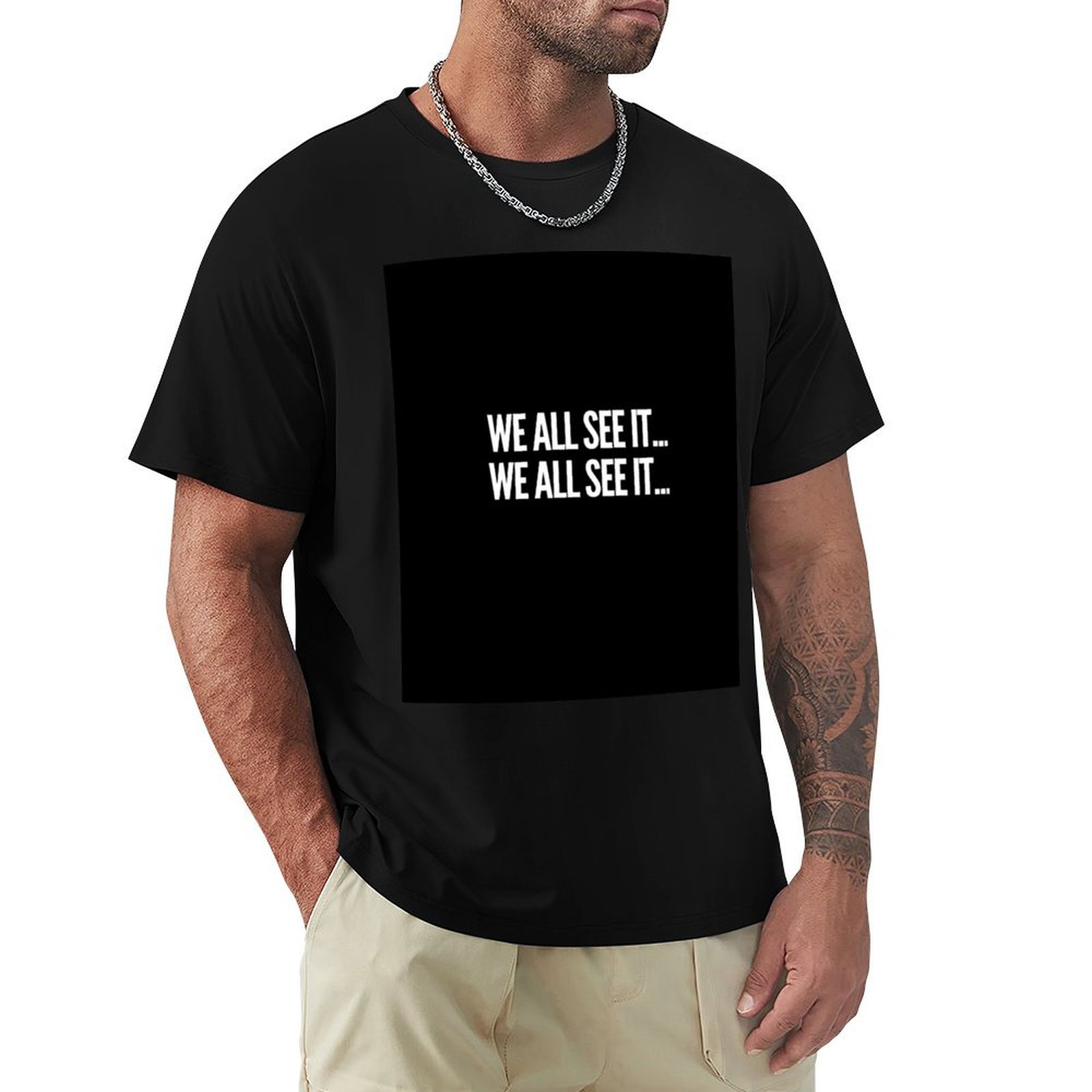Commercial Shirt Printing - Todos lo vemos... Todos lo vemos...