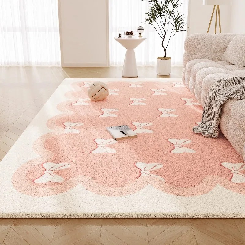 Printing On Commercial - Alfombra Rosa Dulce para Sala de