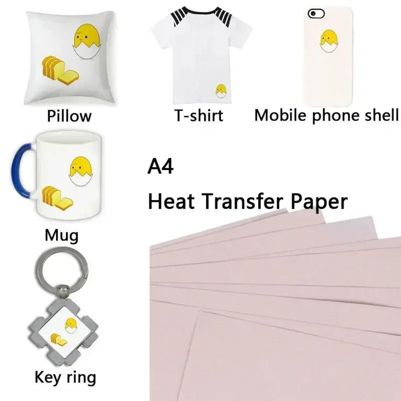 White Toner Transfer Paper - Camiseta de papel de transferencia con