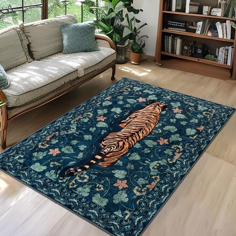 Alfombra nórdica Retro con dis - Printing On Commercial reseña y precio