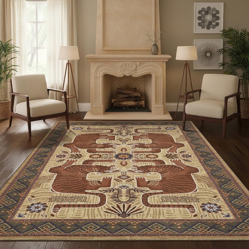 Alfombra Vintage con Estampado - Printing On Commercial reseña y precio