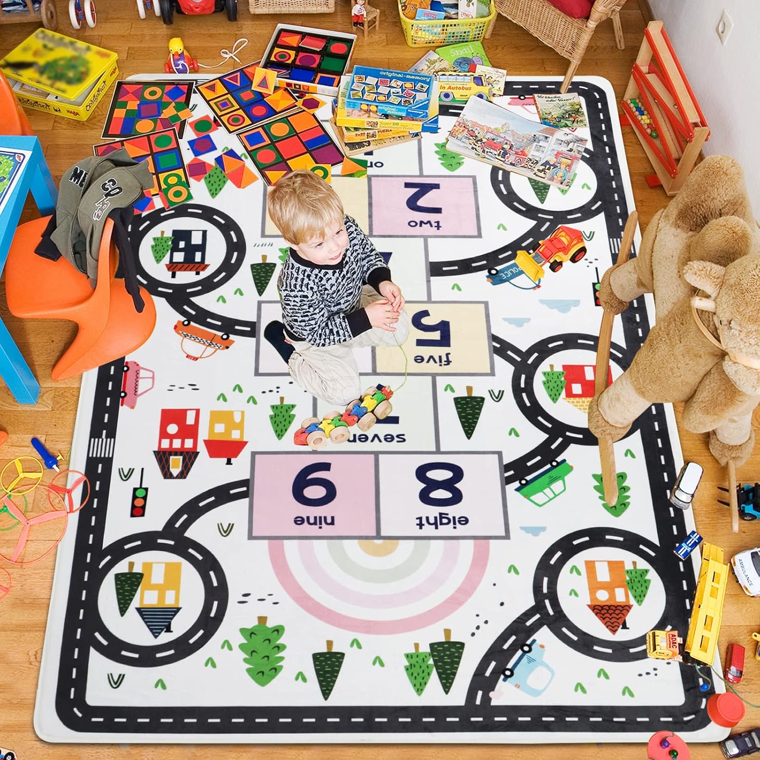 Alfombra de juego interactiva  - Commercial Road Printing reseña y precio