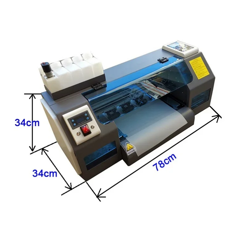 Impresora pequeña A3 DTF de al - Commercial Printing Press Machine reseña y precio