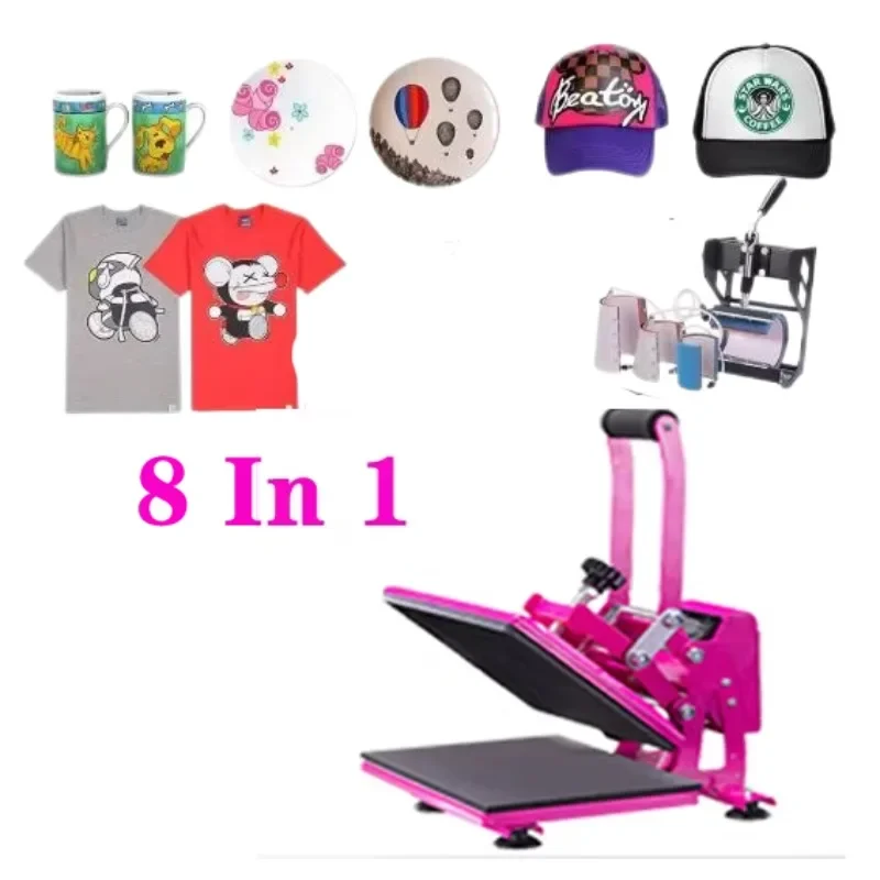 Máquina de Prensa de Calor 8 e - Commercial Grade Printing Press reseña y precio