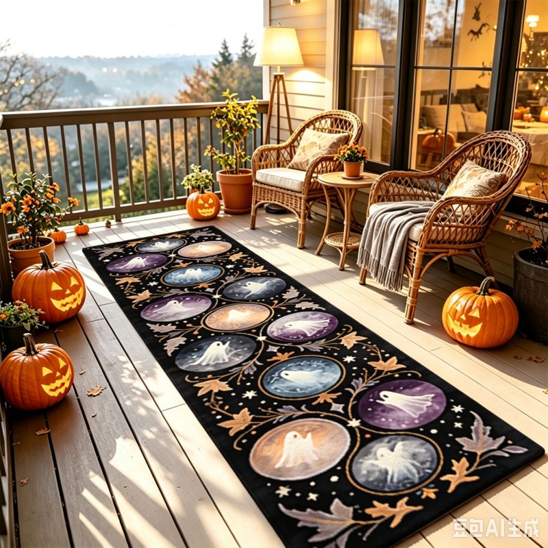 Alfombra gótica con estampado  - Commercial Window Printing reseña y precio