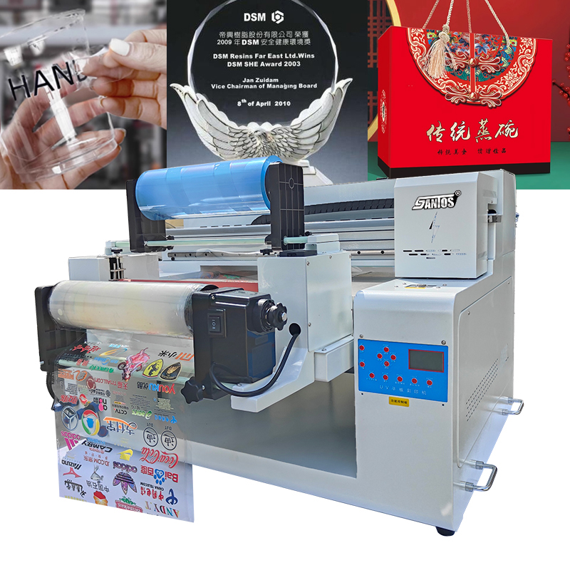 Impresora UV DTF de cama plana - Commercial Uv Printing Machine reseña y precio