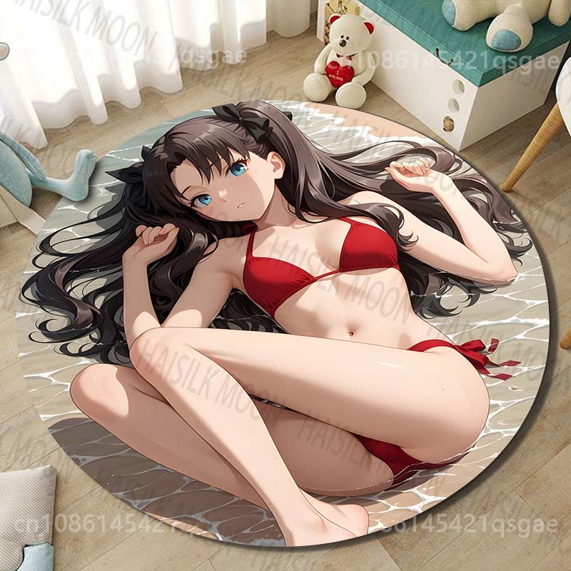 Alfombra redonda con estampado - Printing On Commercial reseña y precio