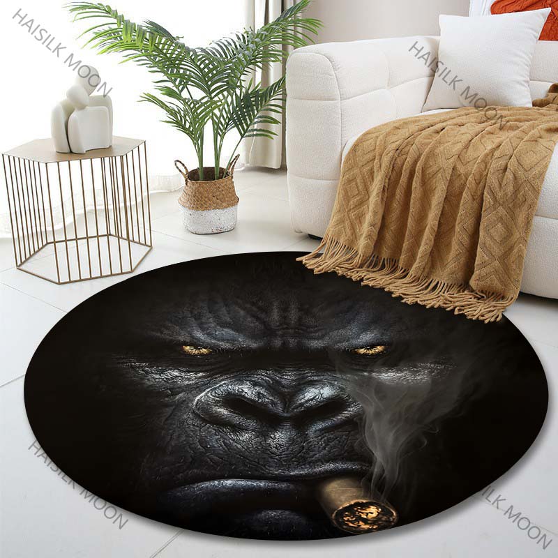 Alfombra redonda con estampado - Commercial Printing Usa reseña y precio