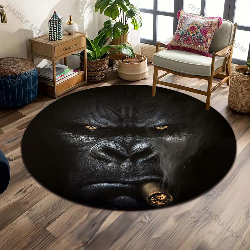 Alfombra redonda con estampado - Commercial Printing Usa reseña y precio
