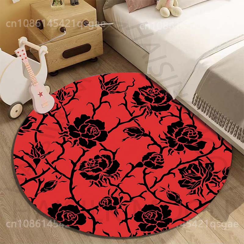 Alfombra redonda con estampado - Printing On Commercial reseña y precio