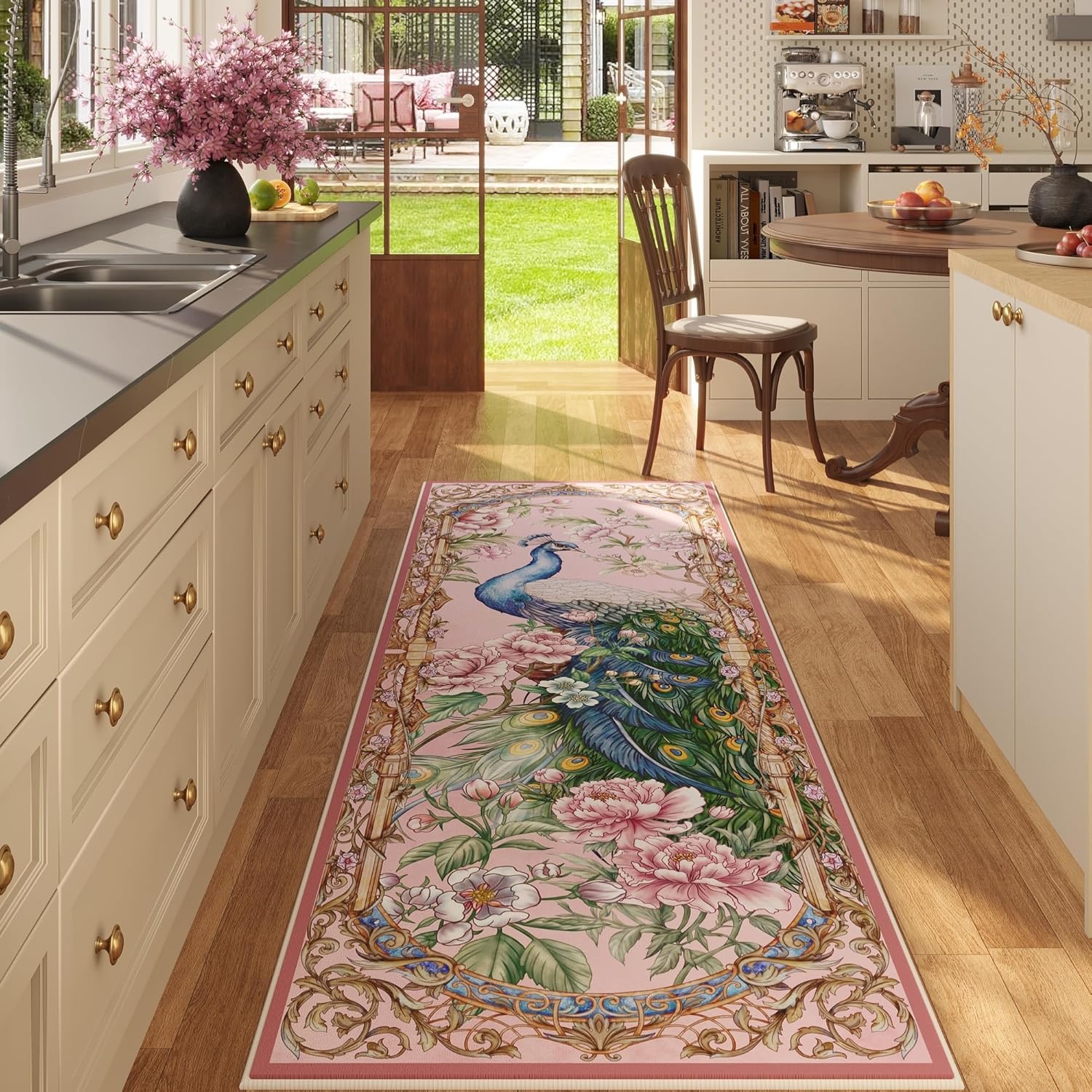 Hallway Runner Rug Animal Flor - Printing On Commercial reseña y precio