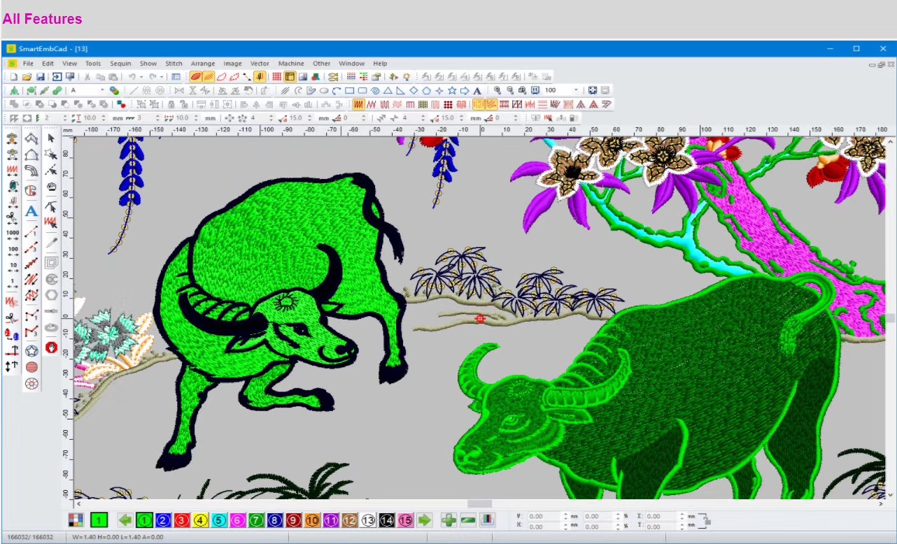 Software de Digitalización y V - Embroidery Digitizing Software reseña y precio