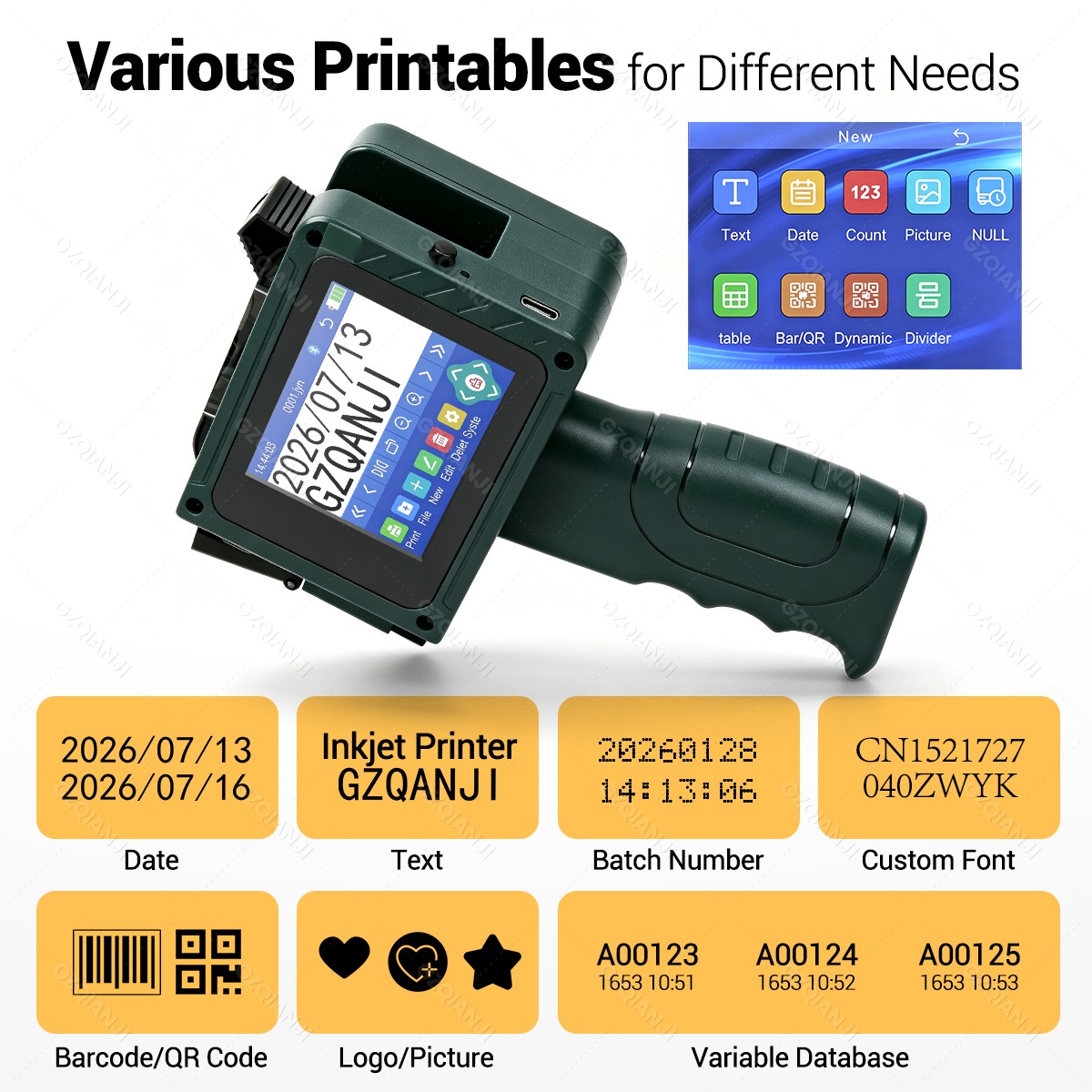 Mini Impresora de Inyección de - Commercial Printing Logo reseña y precio