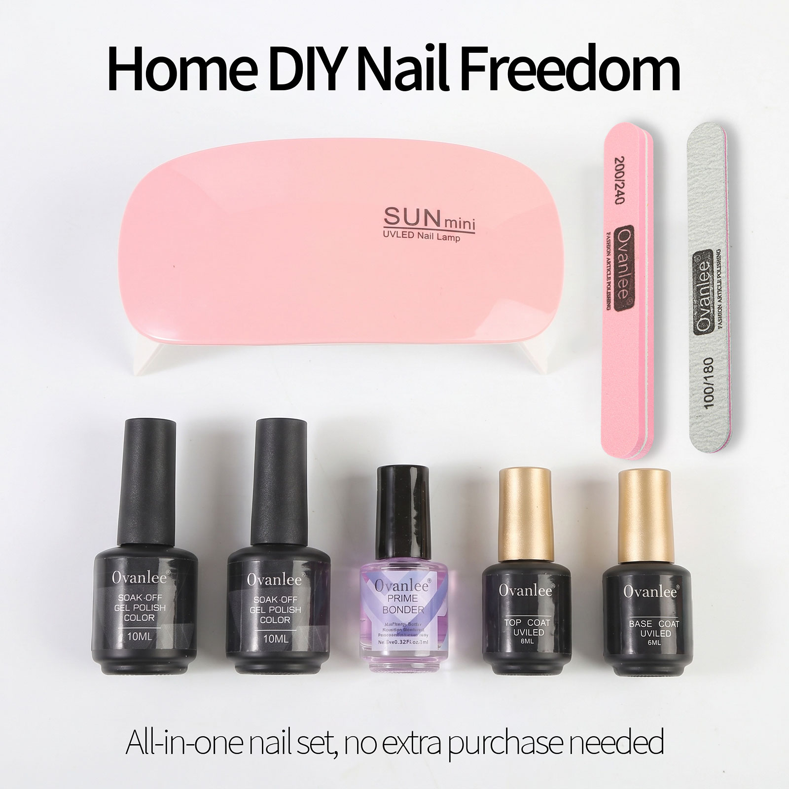 Kit de Esmalte de Uñas en Gel  - Exposure Unit Uv reseña y precio