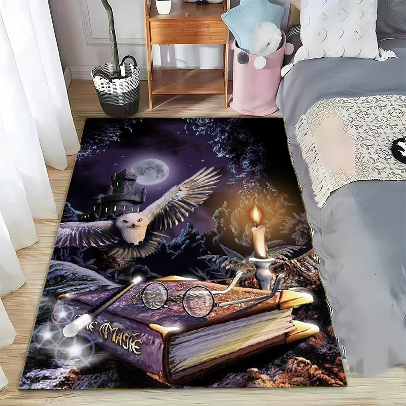 Alfombras con estampado de búh - Commercial Printing Usa reseña y precio