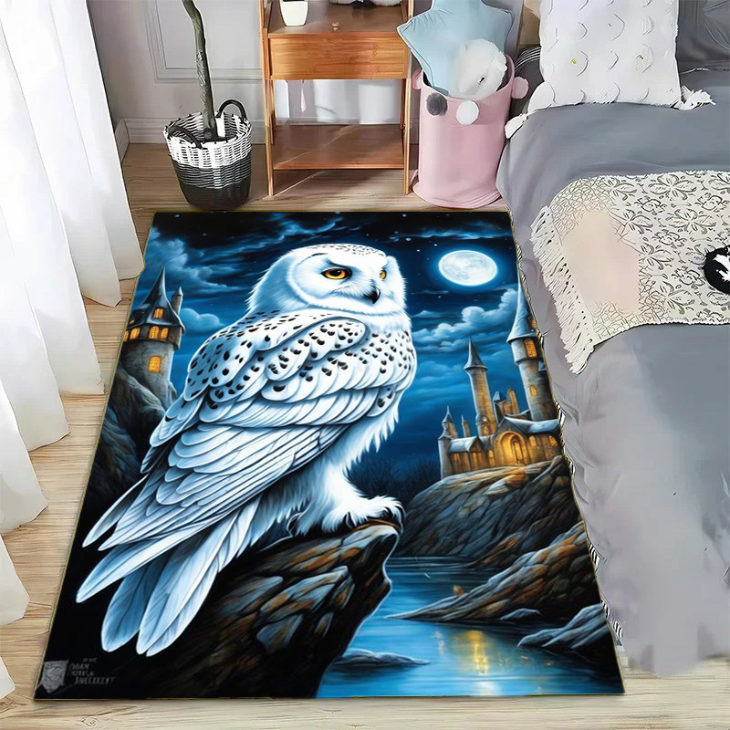 Alfombras con estampado de búh - Commercial Printing Usa reseña y precio