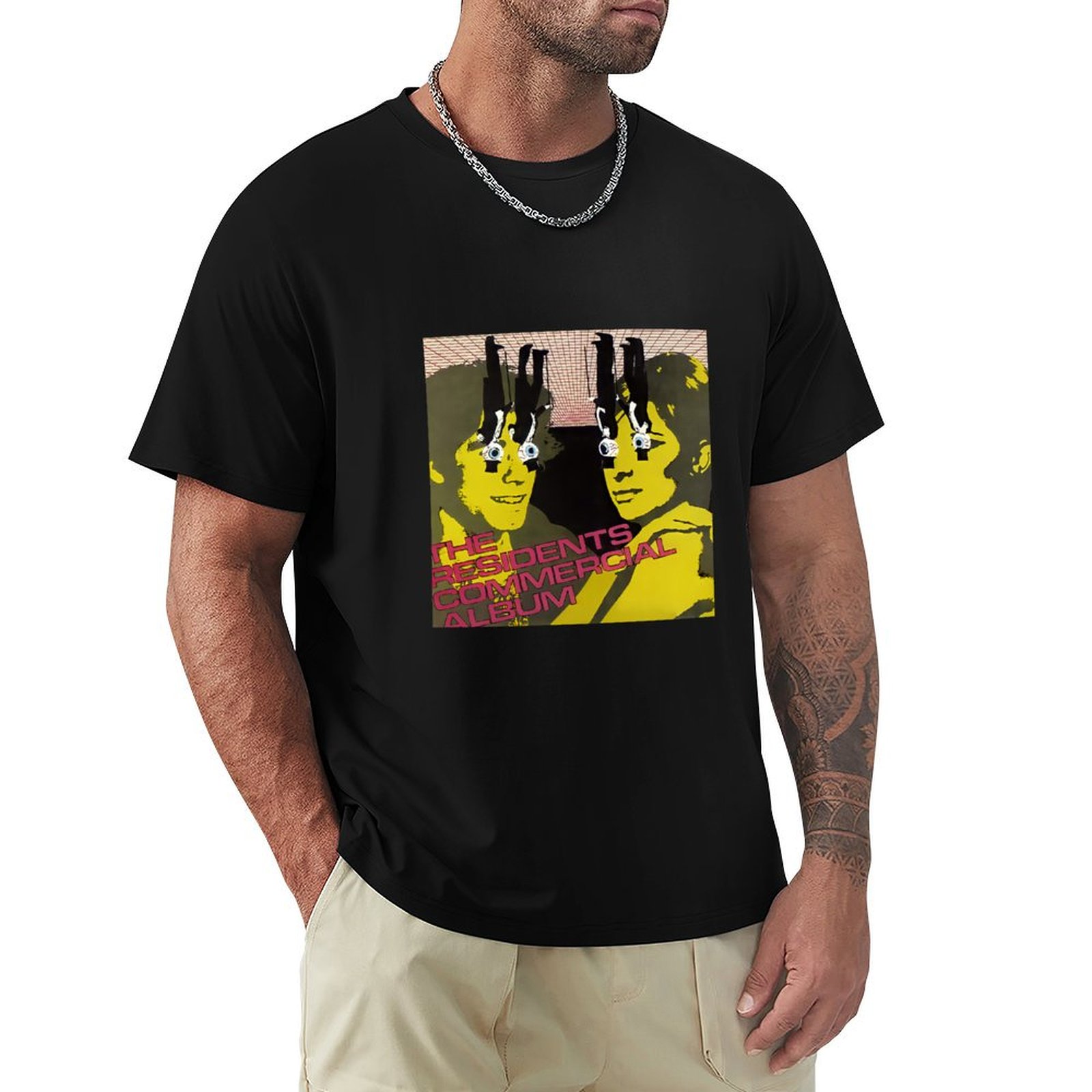 The Residents - Camiseta del á - Commercial Shirt Printing reseña y precio