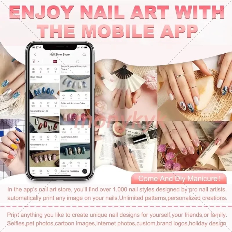 Kit de Impresora de Uñas O2nai - Commercial Digital Printing Machine reseña y precio