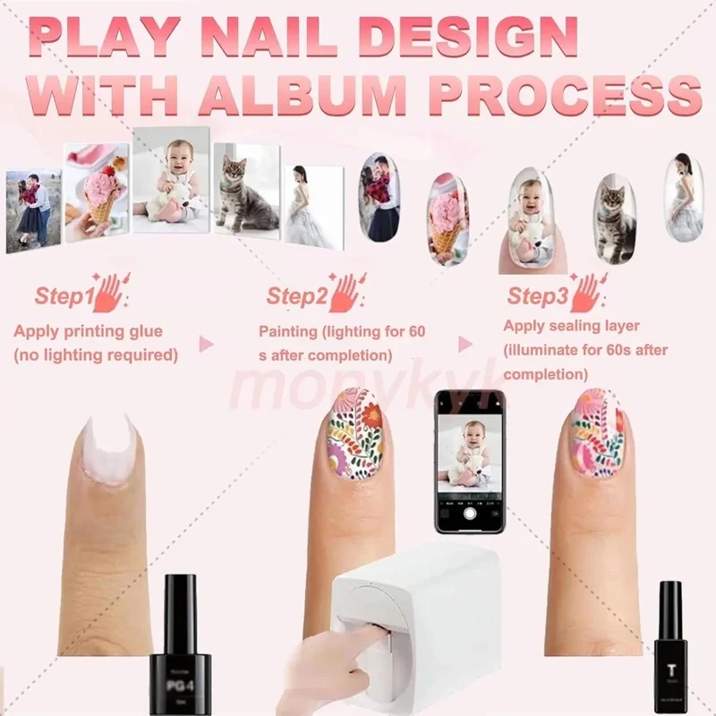 Kit de Impresora de Uñas O2nai - Commercial Digital Printing Machine reseña y precio