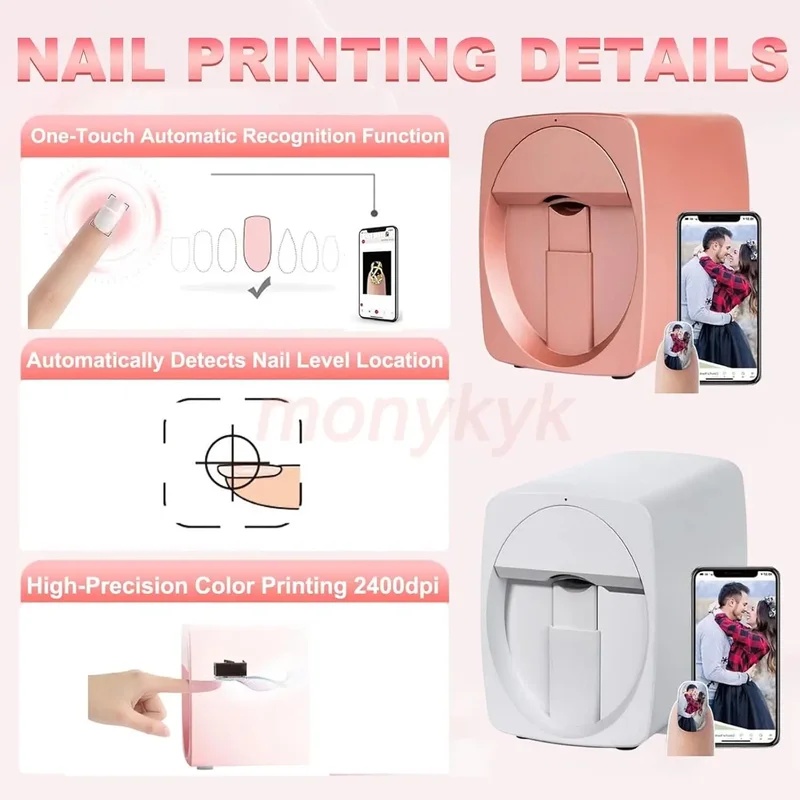 Kit de Impresora de Uñas O2nai - Commercial Digital Printing Machine reseña y precio