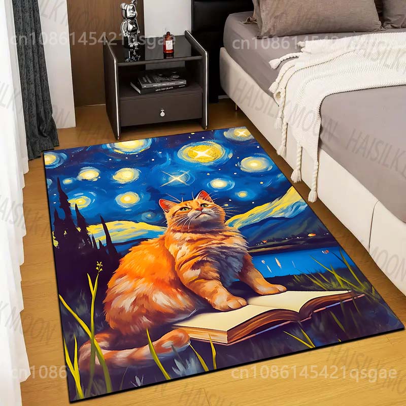 Alfombra con estampado de gato - Printing On Commercial reseña y precio