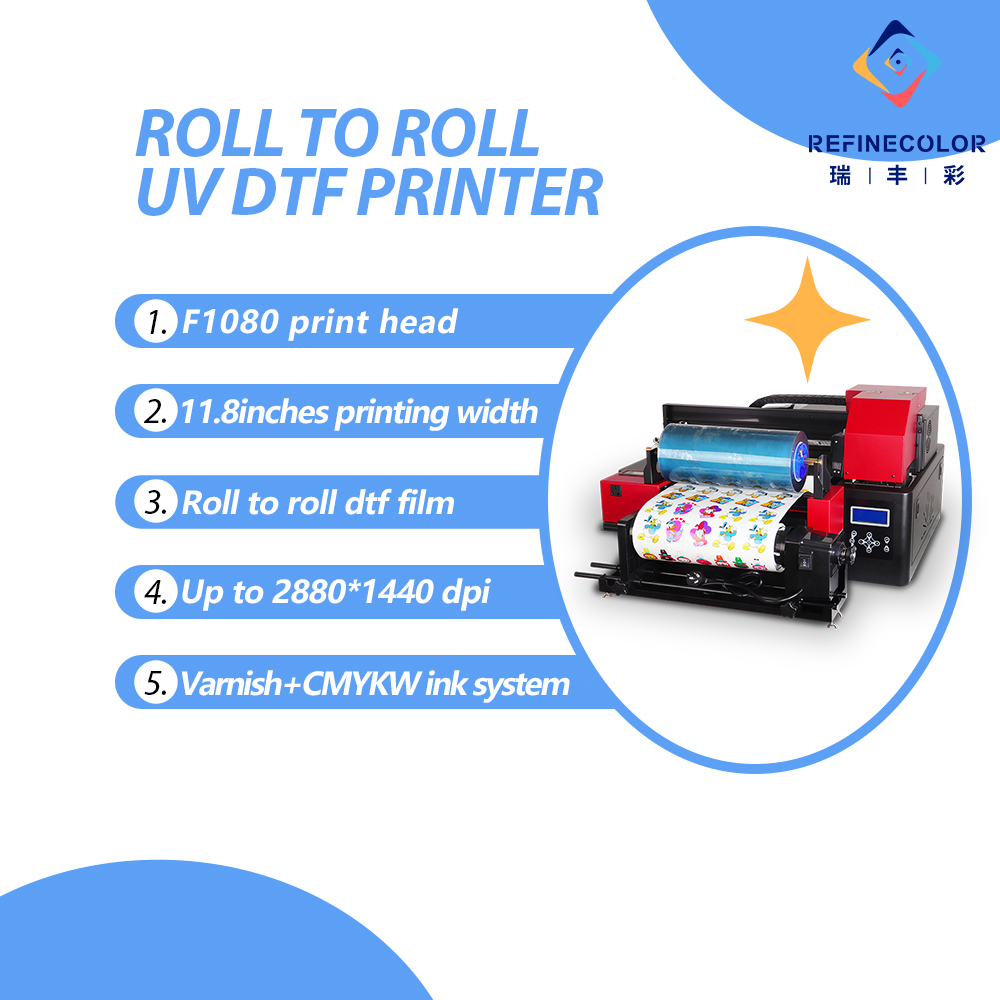 Impresora UV DTF industrial Re - Commercial Printing Network reseña y precio