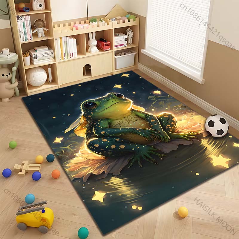 Alfombra con estampado de rana - Printing On Commercial reseña y precio